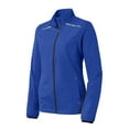 thumbnail image 5 of Port Authority Ladies Zephyr Reflective Hit Full Zip Jacket-L (True Royal/ Deep Black), 5 of 6