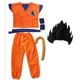 thumbnail image 3 of Disfraces de Halloween para niños y adultos, ropa Z, traje de Goku, disfraces de cosplay, parte superior, pantalón, cinturón, cola, muñeca y peluca, 3 of 5