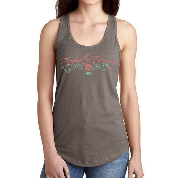 Pipeline Tropically Grown Flower Graphic - Women's Racerback