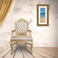 thumbnail image 3 of Flanet, Frederic 13x32 Gold Ornate Wood Framed with Double Matting Museum Art Print Titled - Maree basse II, 3 of 4