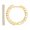 10K Yellow Gold, variant on Fine Jewelry Sterling Silver Lab Grown Diamond Hoop Earrings (1 cttw, E-F Color, VS1 Clarity)