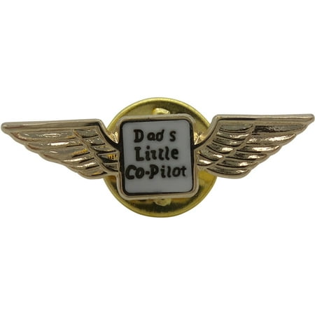 Dad's Co-Pilot Wing Pin