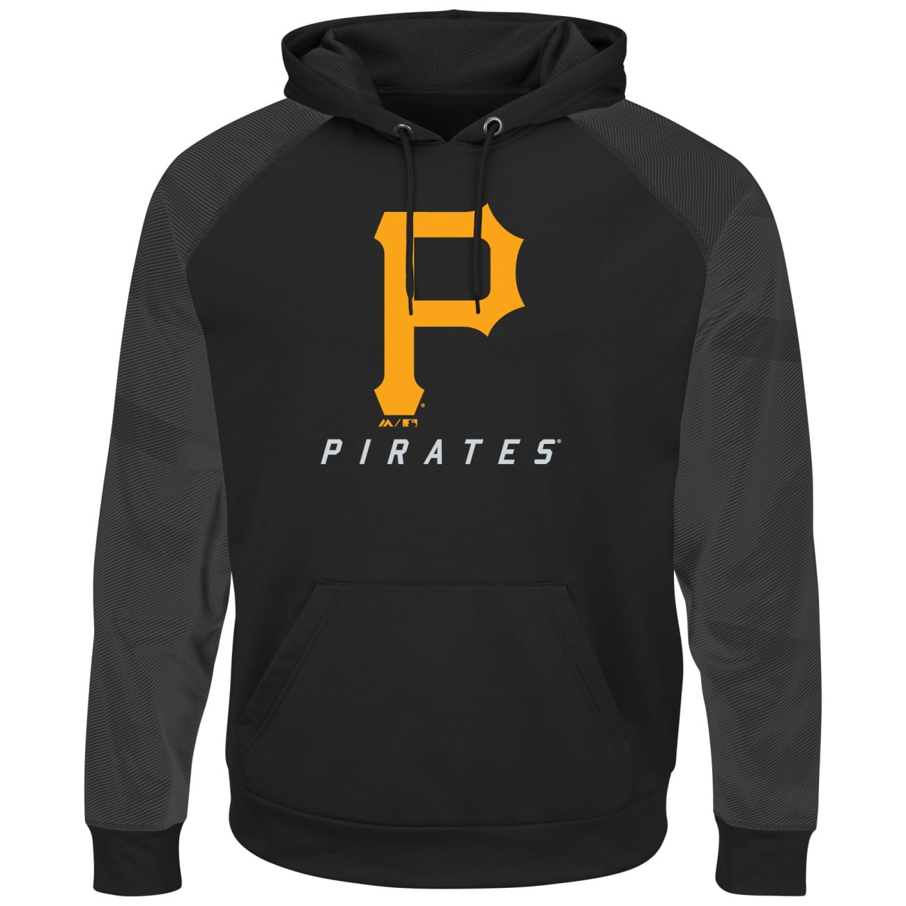 Pittsburgh Pirates Majestic MLB "Armor 2" Men's Pullover Hooded Sweatshirt by MAJESTIC LSG