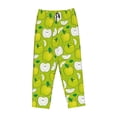 thumbnail image 4 of Daiia Green Apple Women's Sleep Pant with Pockets and Drawstring,Pajama Pants-XX-Large, 4 of 9