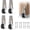 4, variant on Vertical Track Roller,barn Door Guides for Bottom, Quiet Rubber Caster for Barn Door, Cabinet, Gate, Anti-Sag Side or Vertical Mount Furniture Pulley