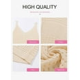 thumbnail image 4 of Summer Crochet Hollow Out Knit Beach Bathing suit Swim Cover Ups Cruise Outfits Vacation Dresses for Women 2024, 4 of 9