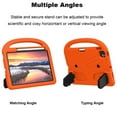 thumbnail image 3 of Allytechgroup Kids Case for Apple iPad Air 11 Inch M3 M2 2025/2024/ iPad Pro 11 M4 2024, Soft EVA Rubber Lightweight Handle Foldable Stand Heavy Duty Protection Kids Friendly Tablet Case,Orange, 3 of 11