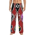 thumbnail image 2 of Lsque The Binding of Isaac Print Men's Pajama Pants, Lounge Pant - Comfortable Home Wear,Elastic Waistband, Stylish Design-Large, 2 of 9