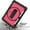 Black + Rose, variant on 360 Degree Rotating iPad Pro 11 inch 2020 2nd Generation Case with Pencil Holder, Dteck Kickstand Shockproof Heavy Duty with Shoulder Strap Hand Strap For iPad Pro 11 (2020), Colorful + Rosegold