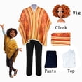 thumbnail image 2 of Encanto Camilo Traje de Cosplay Traje Bruno Hombres Ropa para niños Conjunto Peluca Capa Top Pantalones Niños Adulto Traje Niños Fiesta RopaAdulto (M) Gao Jinjia LED, 2 of 2