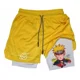 thumbnail image 1 of Short Gym Hombre Deportiva 4 En 1 Bolsa Celular Dragon Ball, 1 of 6