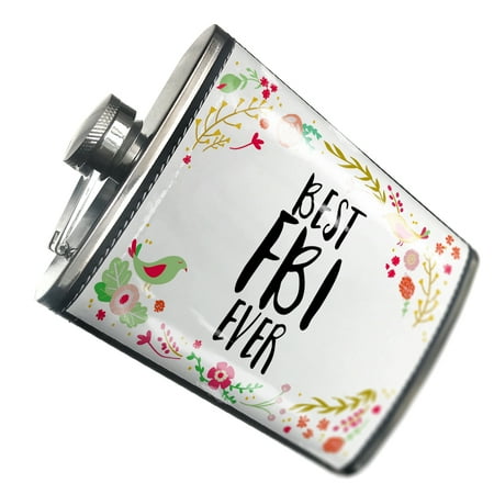 

NEONBLOND Flask Happy Floral Border FBI