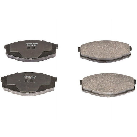 Front Brake Pad Set - Compatible with 1985 - 1995 Toyota Pickup RWD 1986 1987 1988 1989 1990 1991 1992 1993 1994