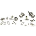 thumbnail image 3 of Combinación de pomos para puerta Stone Harbor Hardware Highland, níquel satinado, 3 of 3