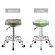 thumbnail image 5 of Balery Yellow Lemon Fundas de asiento para taburete de bar redondo de tela de terciopelo ajustables que protegen de arañazos y manchas para sillas de 14 a 17 pulgadas.-13 inch, 5 of 7