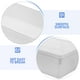 thumbnail image 5 of GOOHOCHY Molde de plástico para bloques de hielo, bandeja reutilizable para hacer hielo, bandeja grande para cubitos de hielo para baño de hielo, 5 of 8