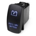thumbnail image 1 of LED Rocker Switch with Blue Radiance - Auxiliary Battery, 1 of 1