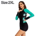 thumbnail image 2 of Traje de baño sexy de una pieza para mujer, traje de buceo, traje de surf con protección solar, traje de baño de manga larga para mujer, 2 of 6