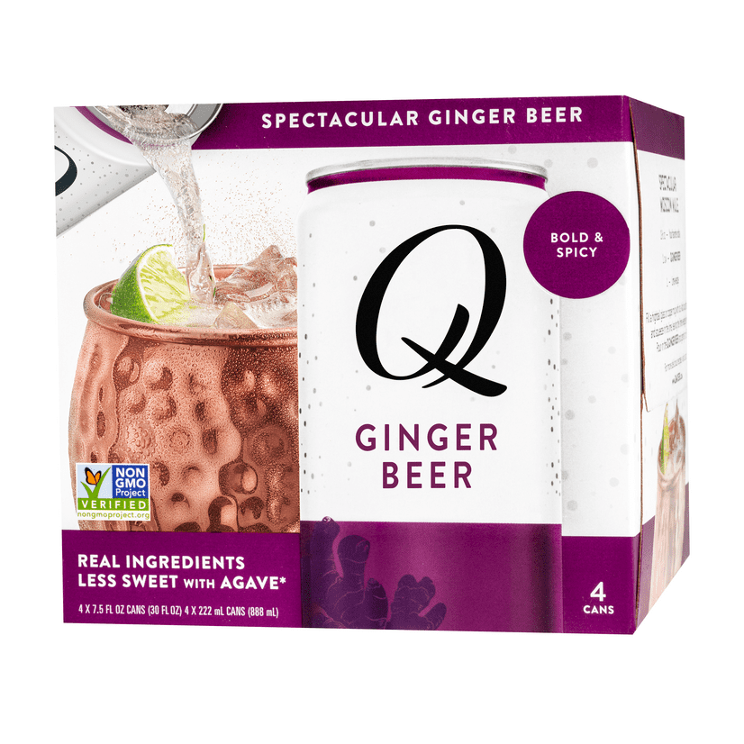 Q Ginger Beer 7.5 oz, 24 pack - Walmart.com - Walmart.com