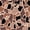 Brown, variant on Manfei Jungle Animal Pattern 7-Piece Twin Bedding,Cute Bear Bedding Comforter Set,Gray Black,Black Reversible