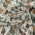 thumbnail image 5 of Ambesonne Geometric Valance Pack of 2, Eastern Look Mosaic Tile, 54"X12", Tan Brown Sage Green, 5 of 5