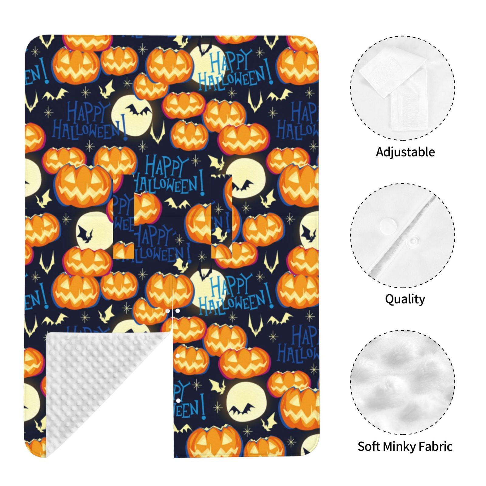 Car Seat Cover Baby - happy halloween pumpkins Breathable Infant Car Seat Cover for Baby Carseat, Lightweight Comfort Baby Essentials Must Haves Newborn Stuff for Girl Boy