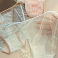 thumbnail image 6 of ZHENHONG Womens Underwear Briefs French Lace High Cut Panty with Delicate Straps Lace Mesh In Contrasting Colors Silk Crotch for Women, 6 of 8