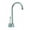 Polished Chrome, variant on Westbrass Velosah 9" Gooseneck 1-Handle Hot Water Dispenser Faucet, Satin Nickel