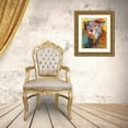 thumbnail image 3 of Wallich, Richard 26x31 Gold Ornate Wood Framed with Double Matting Museum Art Print Titled - Cheetah, 3 of 4
