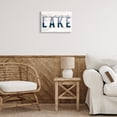 thumbnail image 3 of Stupell Industries Wake at Lake Rustic Text & Numbers Painting Unframed Art Print Wall Art, 15 x 10, 3 of 8