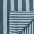 thumbnail image 6 of Beautiful 100% Cotton Striped 3-Piece Starry Night Blue Comforter Set, Full/Queen by Drew Barrymore, 6 of 6
