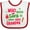 White and Red, variant on Inktastic Who Needs Santa when I Have Grandpa Boys or Girls Baby Bib
