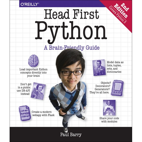 Head First Python: A Brain-Friendly Guide (Paperback)