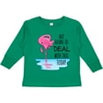 thumbnail image 3 of Inktastic Not Going to Deal with This Today- sleeping flamingo Boys or Girls Long Sleeve Toddler T-Shirt, 3 of 5