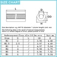 thumbnail image 3 of 2-50pcs Hex Standoff Spacer M2 M2.5 M3 M4 M5 M6 304 Steel Hex Column Pillars Motherboard Standoffs Screw Hexagonal Bolts Spacer, 3 of 4