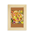 thumbnail image 1 of Vegetable Pizza Italy Foods Tea Desktop Display Photo Frame Picture Art Painting 5x7 inch, 1 of 3