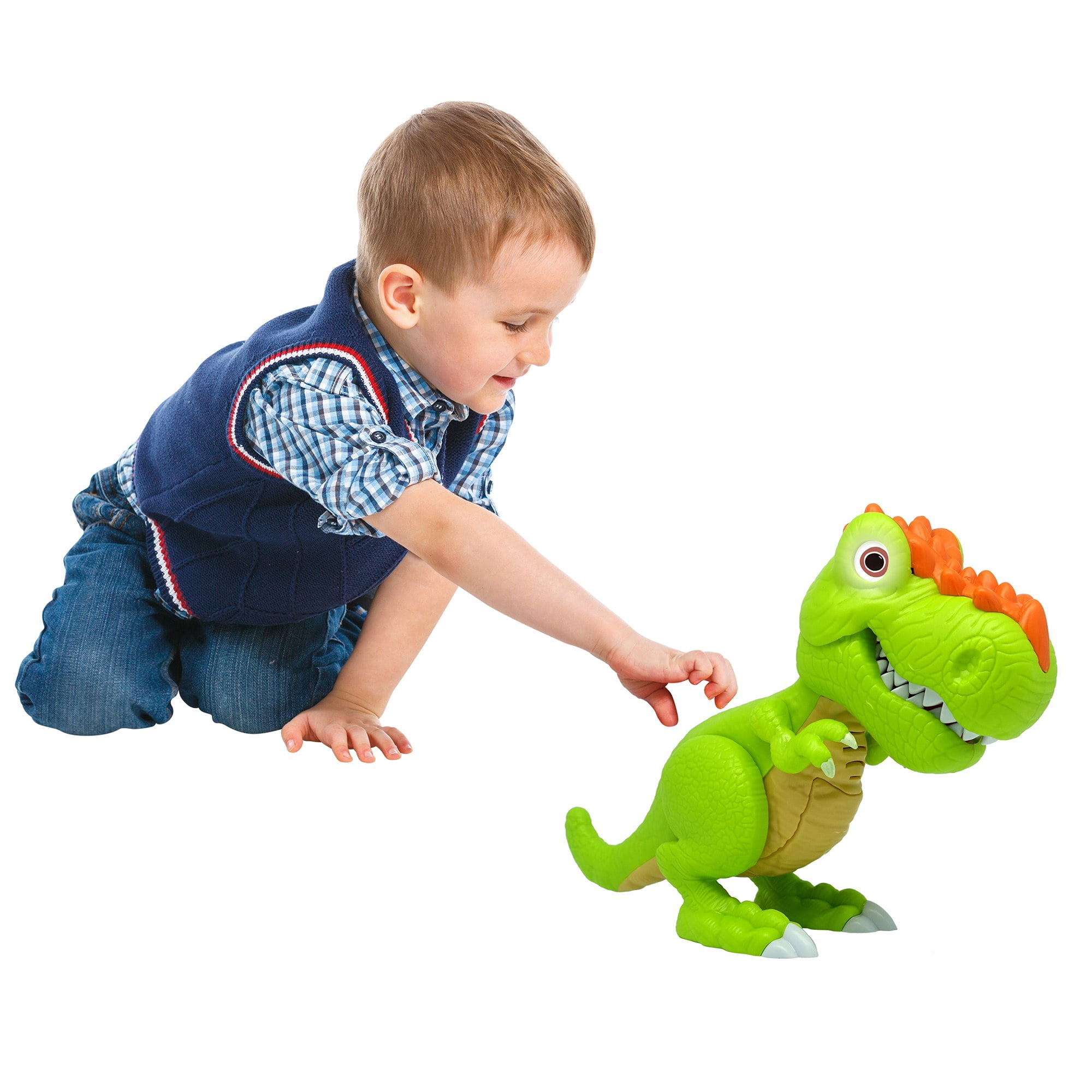 Junior Megasaur: Bend & Bite Green T-Rex Dinosaur