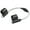 Black, variant on Wearable Fan Hands-Free Rechargeable Headphone Design USB Powered Neck Fan 360° Rotatable for Outdoor Indoor
