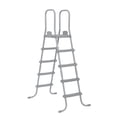 thumbnail image 1 of Bestway Flowclear 52 Inch Heavy Duty Metal A Frame Above Ground Pool Ladder, 1 of 11