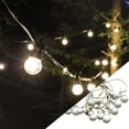 thumbnail image 1 of New Type Retro Bulb Light String Transparent Outdoor Decoration LED 50 Lamps  13m, 1 of 9
