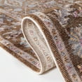 thumbnail image 5 of SAFAVIEH Crimson Nicole Distressed Area Rug, Brown/Blue, 8' x 10', 5 of 8