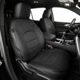 thumbnail image 4 of EKR Custom Fit Bolt Car Seat Covers for Chevrolet Bolt EV 2LT & Bolt EUV LT/Premier 2022 2023 (Rear 40/60 Split W/Armrest)-Full Set Waterproof Faux Leather Auto Seat Covers(Black), 4 of 7