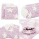 thumbnail image 4 of Xiao Hua Calcetines de algodón para mujer, cálidos, suaves y cómodos para el invierno, con suaves fibras ultrafinas para dormir en casa. Regalo de Navidad: 5 pares de estrellas de colores., 4 of 5