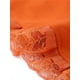 thumbnail image 5 of CAMISA VICTORIANA INSPIRADORA CHIC PARA MUJERES CON ESCOTE CORAZÓN Y MANGAS ABULLONADAS, BLUSA GÓTICA CON LACITOS PARA HALLOWEEN, TALLA XL NARANJA, 5 of 6