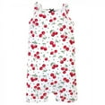 thumbnail image 3 of Hudson Baby Infant Girl Cotton Rompers 3pk, Cherries, 9-12 Months, 3 of 4