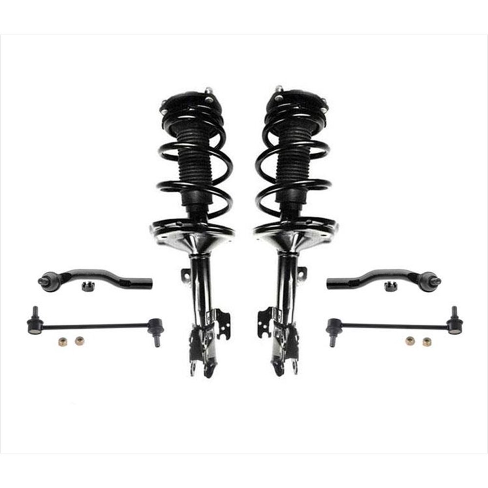 Front Struts Tie Rods Sway Bar Links for Toyota Highlander 0103 All