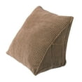 thumbnail image 1 of Corduroy Triangle Cushion Lumbar Support Can Be Removed And Washed To The Waist Plain Lumbar Pillow Car Back Pillow Lumbar Cushion Cushion Couch Pillows Big Floral Satin Pillowcase Decorate Pillows to, 1 of 3