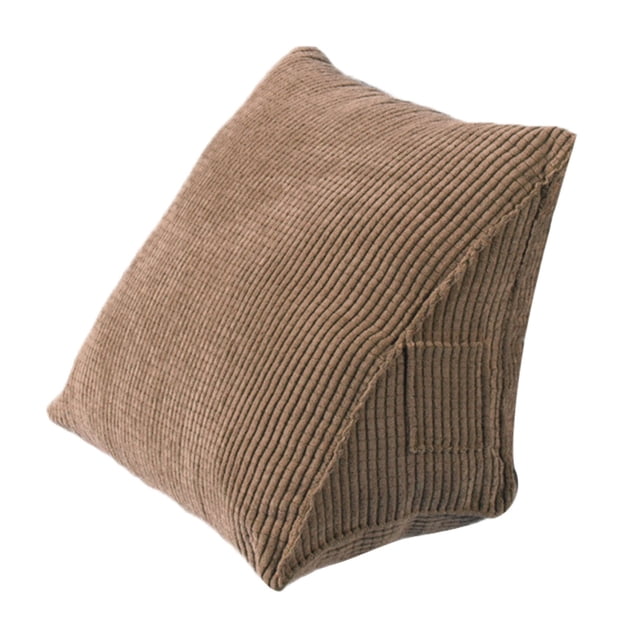 Corduroy Triangle Cushion Lumbar Support Can Be Removed And Washed To The Waist Plain Lumbar Pillow Car Back Pillow Lumbar Cushion Cushion Couch Pillows Big Floral Satin Pillowcase Decorate Pillows to