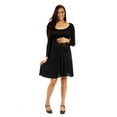 thumbnail image 2 of Women's Long-sleeve Maternity Dress, 2 of 11