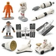 thumbnail image 4 of Spaceman Juego De 10 Modelos De Astronauta De PVC, Juguetes De Astronauta En Miniatura Del Espacio Exterior, Figuras De Astronauta, Decoración Para Tartas, Regalos De Aprendizaje, 4 of 8